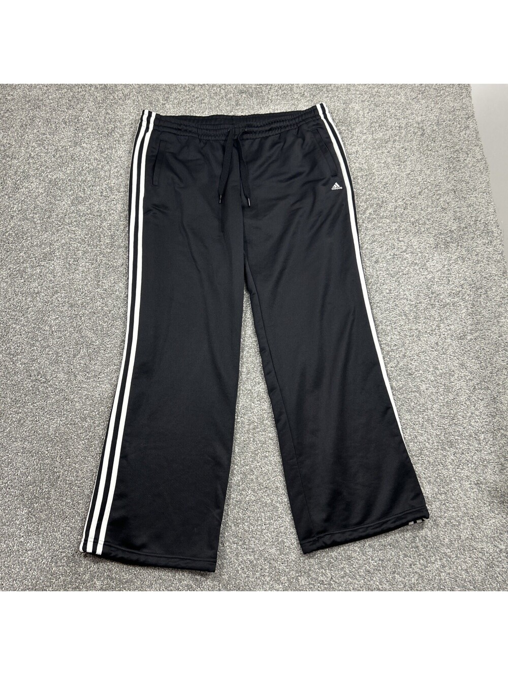 Adidas Men’s Climate Pants Black Wide Leg Performance Essentials XL